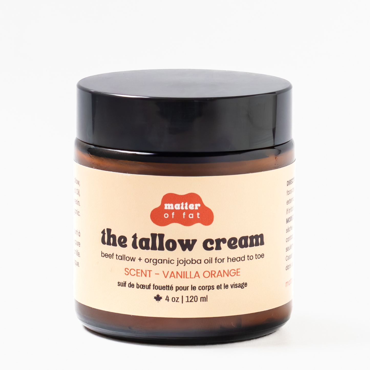 the tallow cream - 4 oz jar