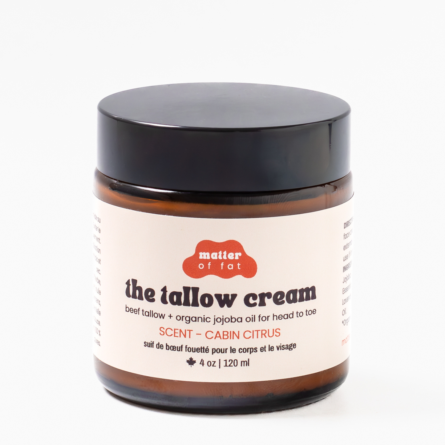 the tallow cream - 4 oz jar